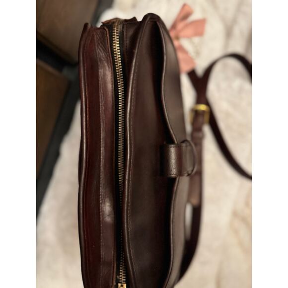 Coach Brighton Vintage Mahagony Leather Restored - Picture 6 of 11